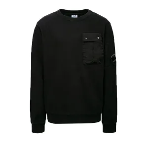 C.P Company Boys Pocket Sweater Black 4Y