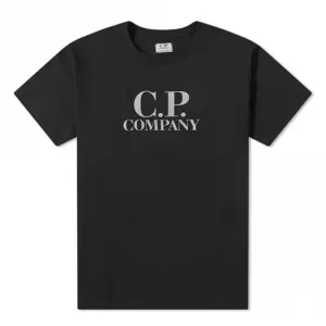 C.P Company Boys Goggle T-shirt Black 10Y
