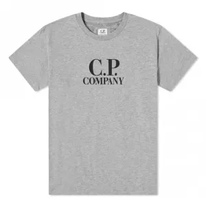 C.P Company Boys Goggle T-shirt Grey 2Y