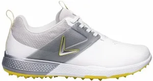Callaway Nitro Blaze White/Grey/Yellow 44,5 Calzado de golf para hombres