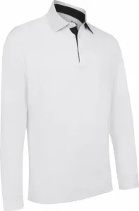 Callaway Mens Long Sleeve Performance Polo Bright White S Camiseta polo