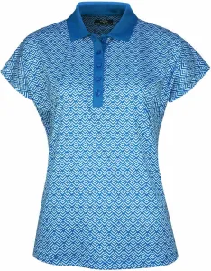 Callaway Womens Chev Geo Polo Blue Sea Star S Camiseta polo