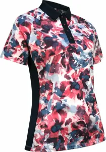 Callaway Womens Short Sleeve Floral Polo Fruit Dove XS