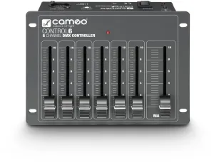 Cameo CONTROL 6 Controlador de iluminación, interfaz