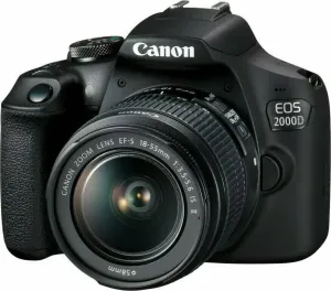 Canon EOS 2000D + 18-55 DC VUK Negro