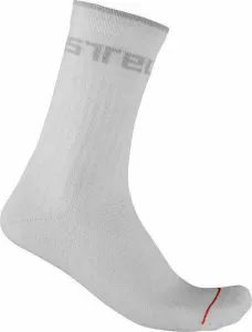 Castelli Distanza 20 Sock Blanco L/XL Calcetines de ciclismo
