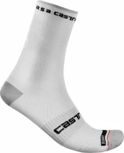 Castelli Rosso Corsa Pro 15 Sock Blanco 2XL Calcetines de ciclismo