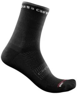 Castelli Rosso Corsa W 11 Sock Black L/XL Calcetines de ciclismo