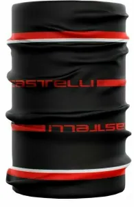 Castelli Como Neck Warmer Black/Red-White UNI Gorra de ciclismo