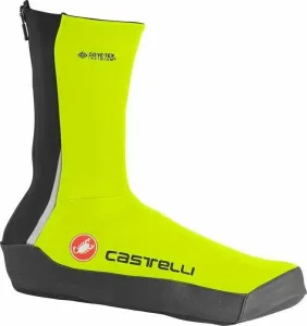 Castelli Intenso UL Shoecover Electric Lime L Cubrezapatillas de ciclismo