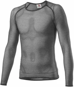 Castelli Miracolo Wool Long Sleeve Gris L Maillot de ciclismo