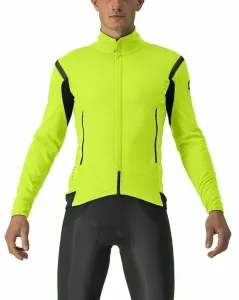 Castelli Perfetto RoS 2 Jacket Electric Lime/Dark Gray M Chaqueta Chaqueta de ciclismo, chaleco