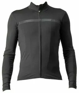 Castelli Pro Thermal Mid Long Sleeve Jersey Dark Gray 2XL Maillot de ciclismo