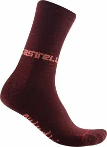 Castelli Quindici Soft Merino W Sock Bordeaux S/M