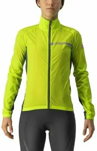 Castelli Squadra Stretch W Jacket Electric Lime/Dark Gray XS Chaqueta de ciclismo, chaleco