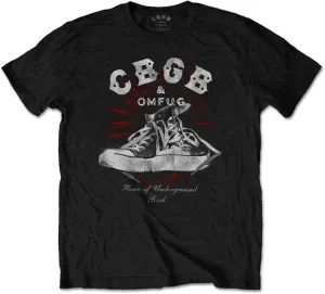 CBGB Camiseta de manga corta Converse XL Negro