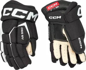 CCM Tacks AS 580 JR 10 Black/White Guantes de hockey