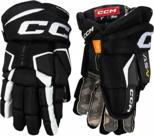 CCM Tacks AS-V JR 11 Black/White Guantes de hockey