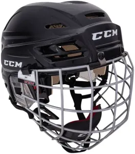 CCM Casco de hockey Tacks 110 Combo SR Negro S