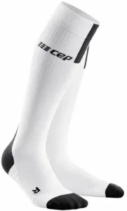 CEP WP40BX Compression Tall Socks 3.0 Blanco-Dark Grey II Calcetines para correr
