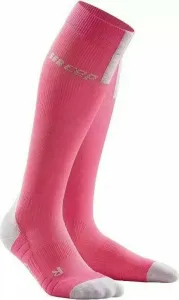 CEP WP40GX Compression Knee High Socks 3.0 Rose/Light Grey II Calcetines para correr