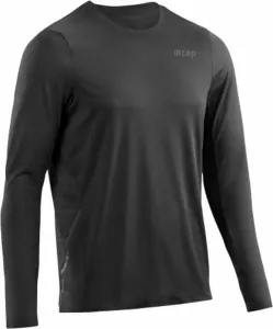 CEP W1136 Run Shirt Long Sleeve Men Black S Camiseta para correr de manga larga