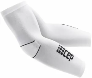 CEP WS1A02 Compression Arm Sleeve L2 Blanco-Black S Manguitos para correr