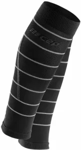 CEP WS505Z Compression Calf Sleeves Reflective Black V Cubre-pantorrillas para corredores