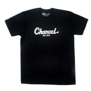 Charvel Camiseta de manga corta Toothpaste Logo Unisex Black L
