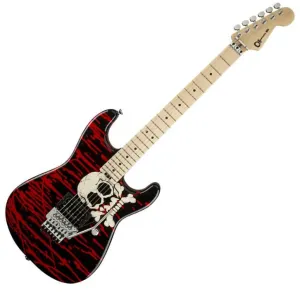 Charvel Warren DeMartini Signature Blood And Skull Pro Mod Guitarra eléctrica