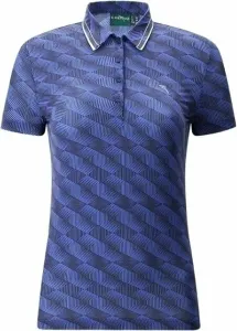 Chervo Womens Anzi Polo Blue Pattern 36 Camiseta polo
