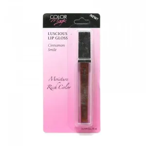 Luscious Lip Gloss Cinnamon Smile - Color Magic Brillo 6 ml