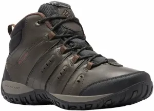 Columbia Men's Woodburn II Chukka Waterproof Omni-Heat Shoe Cordovan/Garnet Red 43,5 Calzado de hombre para exteriores
