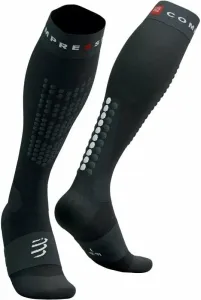 Compressport Alpine Ski Full Socks Black/Steel Grey T1 Calcetines para correr