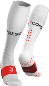 Compressport Full Socks Run Blanco T4 Calcetines para correr