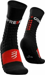 Compressport Pro Racing Socks Winter Run Black/Red T4 Calcetines para correr