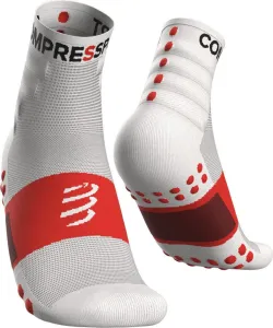 Compressport Training Socks 2-Pack Blanco T1 Calcetines para correr