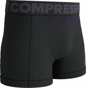Compressport Seamless Boxer M Black/Grey L Ropa interior para correr