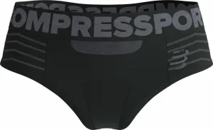 Compressport Seamless Boxer W Black/Grey XS Ropa interior para correr