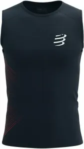 Compressport Performance Tank M Salute/High Risk Red M Camisetas sin mangas para correr