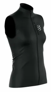 Compressport Hurricane Windproof Vest W Black XS Chaqueta para correr #703800