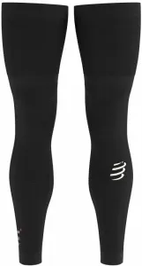 Compressport Full Legs Black T1 Calentadores de piernas para correr