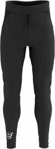 Compressport Hybrid Seamless Hurricane Pants Black L Pantalones/leggings para correr