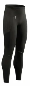 Compressport Winter Running Legging M Black L Pantalones/leggings para correr