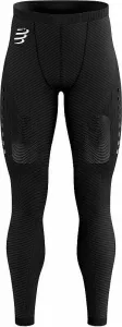 Compressport Winter Trail Under Control Full Tights Black L Pantalones/leggings para correr