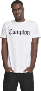 Compton Camiseta de manga corta Logo Blanco L