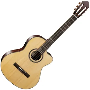 Cort AC160CFTL NAT 4/4 Natural Guitarra clásica con preamplificador