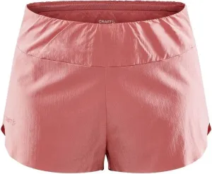 Craft PRO Hypervent Split Shorts Coral XS Pantalones cortos para correr