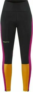 Craft PRO Hypervent Women's Tights Black/Roxo S Pantalones/leggings para correr