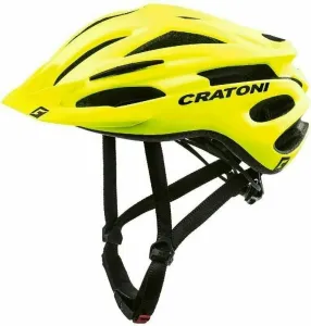 Cratoni Pacer Neon Yellow Matt S/M Casco de bicicleta